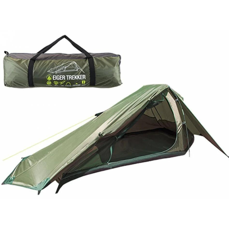 Pinnacle Eiger Trekker Tent Double 2000HH Green/Black